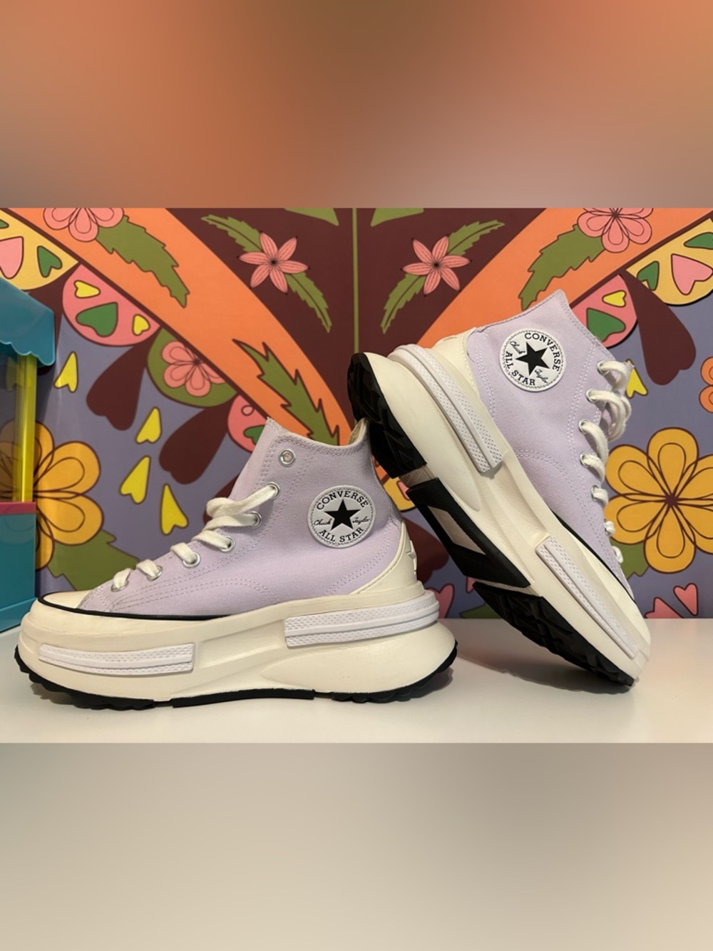 Converse Run Star Legacy Platform in Violet NWOT - Picture 2 of 6